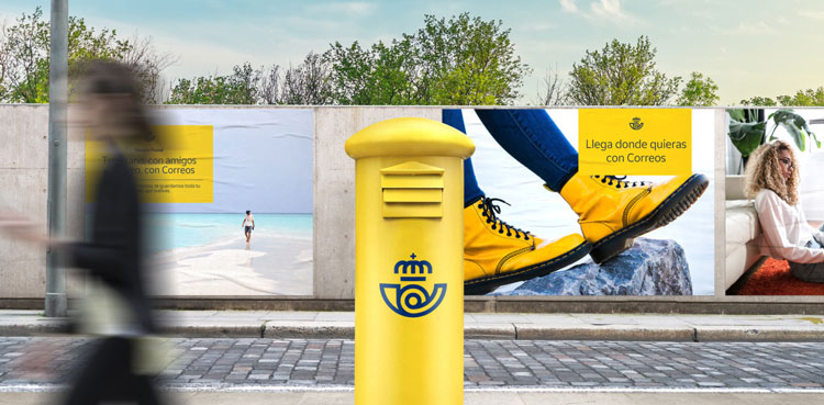 郵政服務公司vi設計,品牌形象塑造