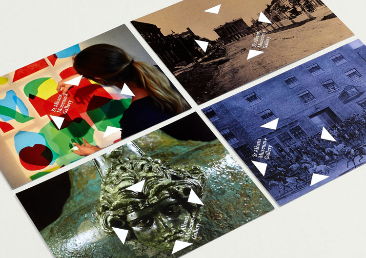 圣奧爾本斯博物館和畫廊設計了品牌形象設計和標識系統設計