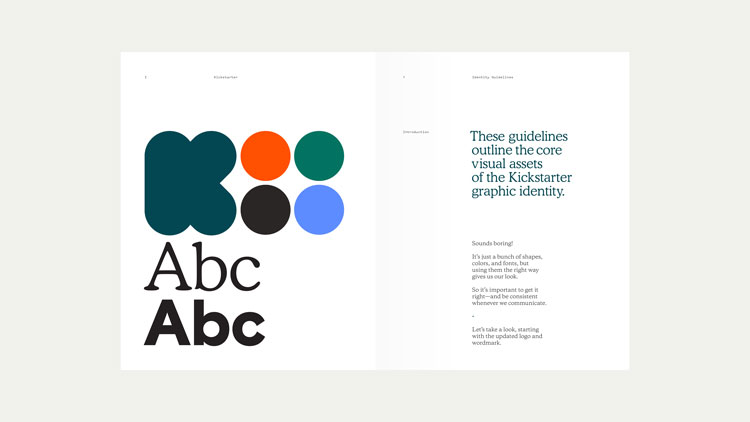Kickstarter品牌設計方案，品牌視覺創意設計分析