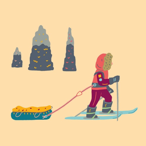 自然歷史博物館中的兒童活動IP動漫形象設(shè)計