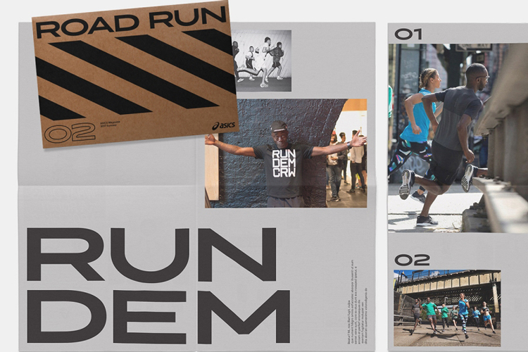 Asics專業定制跑步鞋重塑品牌形象,定位為體育運動的樂趣