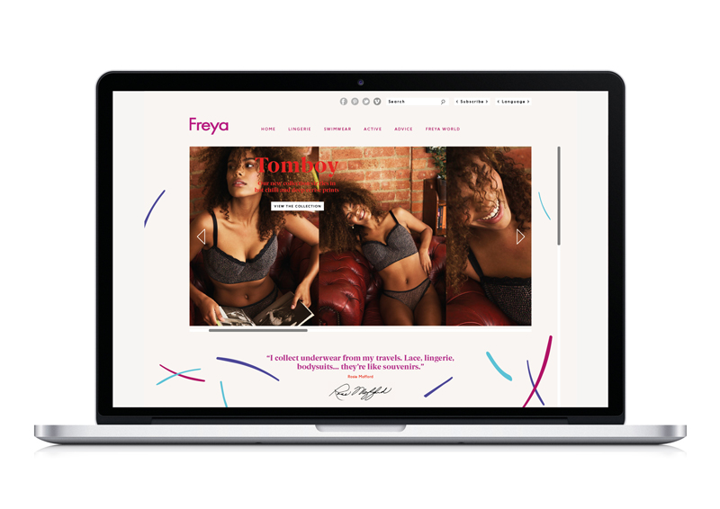 Wacoal女性內(nèi)衣品牌vi設(shè)計(jì)，logo設(shè)計(jì)