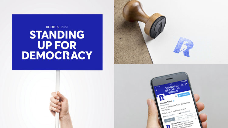 國際獎學金慈善機構Rhodes Trust重塑品牌定位和vi形象設計