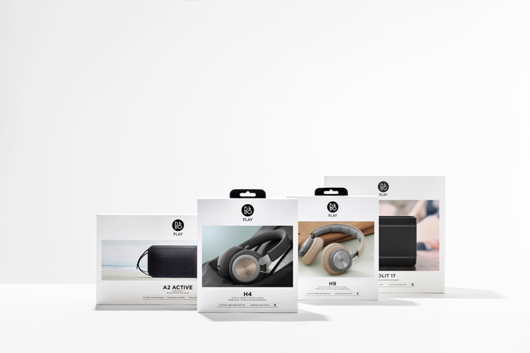 B&OPlay音樂產品品牌logo設計, 包裝設計