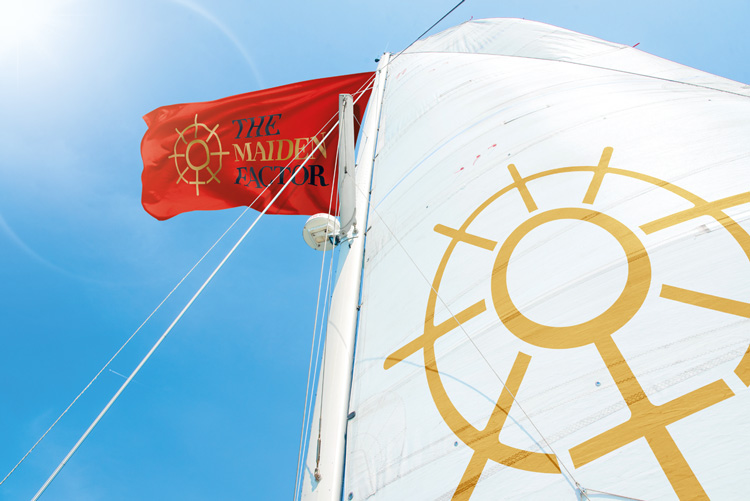 女性教育慈善機構MaidenFactor品牌升價改造，logo設計