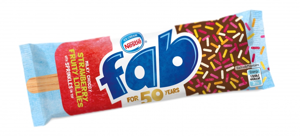 雀巢旗下Fab食品簡潔視覺形象設計和限量版包裝設計