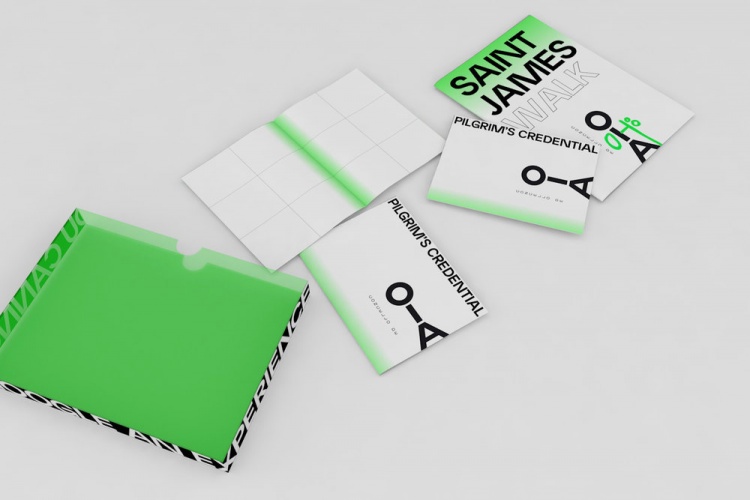 西班牙加利西亞的小鎮旅游景區logo設計, 視覺vi設計