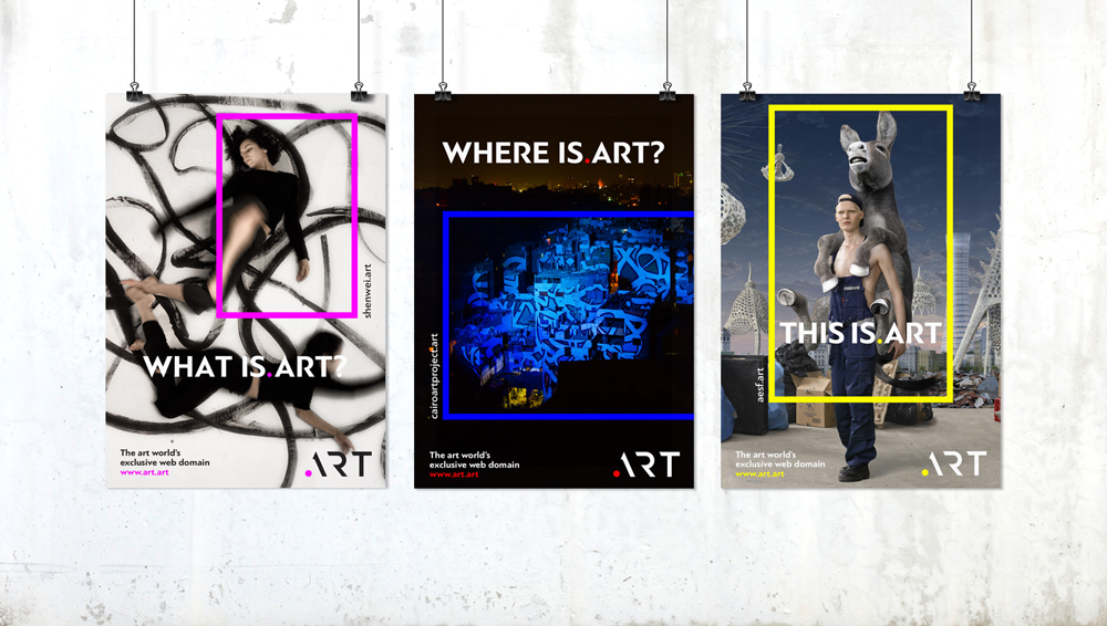 互聯網藝術文化機構.art視覺vi設計