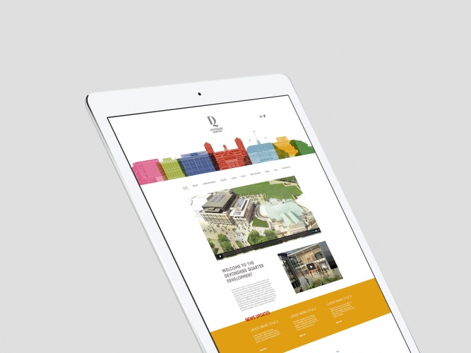 Devonshire Quarter德文郡公園綜合體視覺形象設計